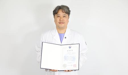 가톨릭대학교 성빈센트병원 영상의학팀 백명기 수석, 보건복지부장관 표창 수상
